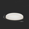 Plafon V-TAC 18W LED 3w1 Biały Okrągły fi.35cm VT-7779 4000K 1280lm