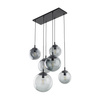 Lampa wisząca ESME Graphite 6xE27
