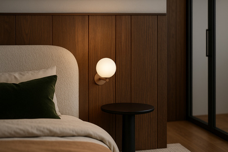 Szklany kinkiet K-5844 z serii ARDI