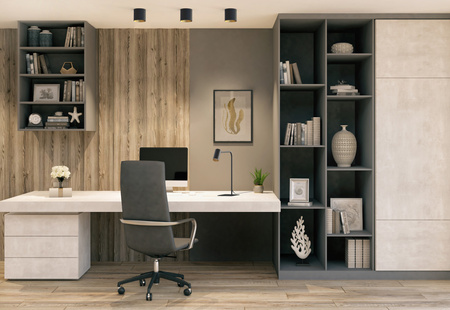 Nowodvorski Lampa punktowa natynkowa czarna złota tuba POINT TONE 