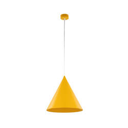 Lampa wisząca CONO Yellow 1xE27