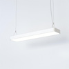 Nowodvorski Lampa wisząca biała SOFT LED 90X20 7545