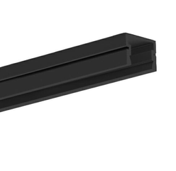 Profil do LED PDS-4-PLUS czarny anodowany Kluś 3m