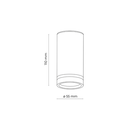 JET White Downlight 1xGU10