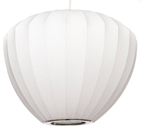 Lampa wisząca biała nowoczesna CLOUD 1xE27