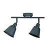Lampa ruchoma ścienno-sufitowa FIONA-2 Czarna E14x2