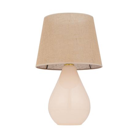 Lampka nocna LACRIMA Ecru 1xE27
