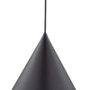 Lampa wisząca CONO Black 1xE27 L