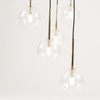 Lampa wisząca AURORA Transparent 26xG9
