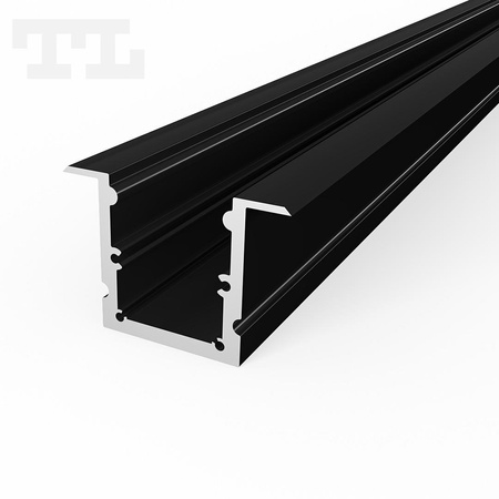 LED P25-1 Profil 2000 mm czarny lakierowany (nr kat 8625113)