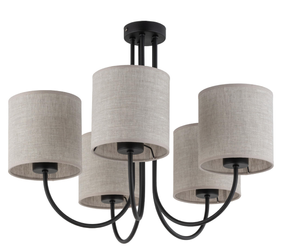 Lampa sufitowa TORENS NATURE 5xE27