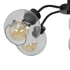 Szklana Lampa sufitowa SOFIA CLEAR 5xE27