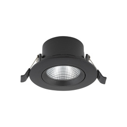 Oczko sufitowe podtynkowe EGINA LED 10W 700lm 4000K czarny Nowodvorski Lighting 10554