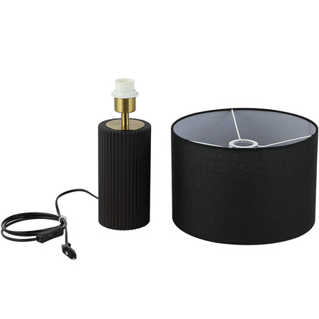 Light prestige Tokio lampa stołowa czarna LP-787/1T czarna