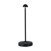 Lampka Biurkowa Nocna V-TAC 3W LED 29cm Ładowanie USB Ściemnianie Czarna VT-1073 3000K-6000K 130lm