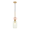 Szklana lampa wisząca MOLLY GREEN 1xE14