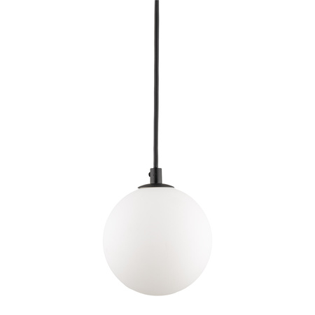 Tk Lighting TRACER BLACK WHITE GLASS lampa wisząca 1xG9