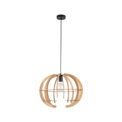 Lampa wisząca VENUS Wood 1xE27 M
