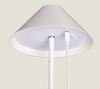 Lampa Stołowa LED 3W Zewnętrzna IP54 Przenośna z Akumulatorem USB Kivuli biała