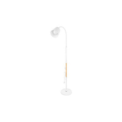 Lampa podłogowa Koko E27 145cm biała