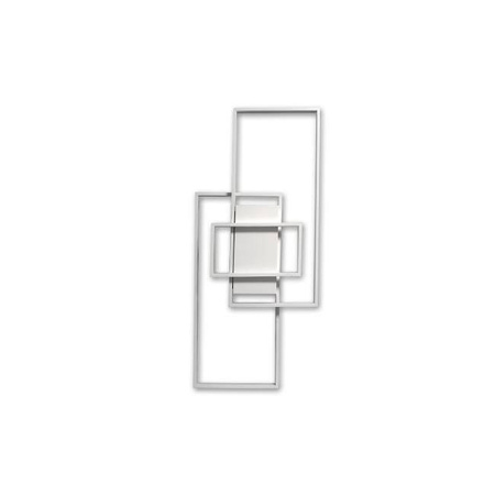 Plafon lampa LED Galaxis Vela 90W 83x36x8 cm biały prostokątny + pilot
