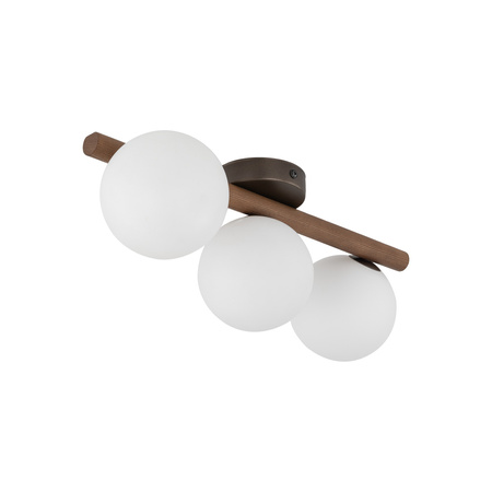 	Lampa sufitowa ESTERA WOOD Orzech 3xG9
