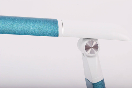 Turkusowa lampka biurkowa, wbudowany LED K-MT-206 ZIELONY z serii NIKO