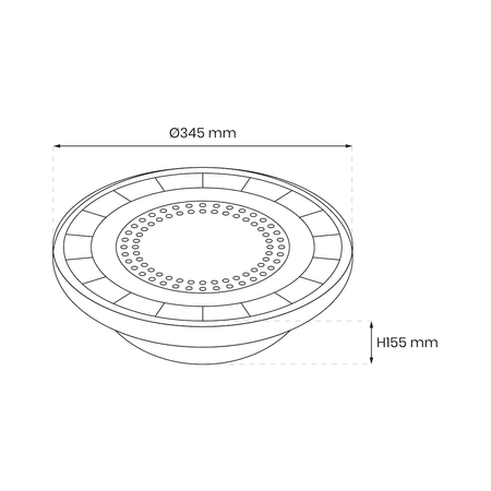Oprawa techniczna HIGH BAY 200W 4000K 5lat Gwarancji