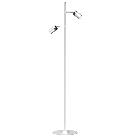 Lampa podłogowa JOKER WHITE/CHROME 1xGU10
