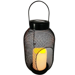 Lampa solarna Led Latarenka BARI black