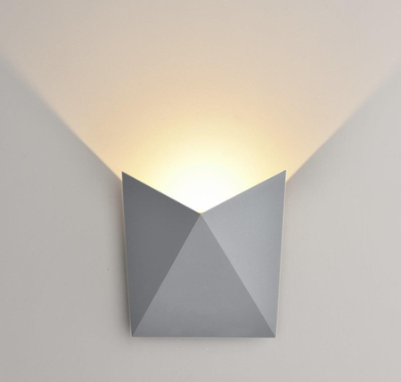 Kinkiet Ścienny V-TAC 5W LED Szary IP65 VT-825-G 3000K 568lm