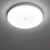 Plafon LED 18W Anti-Flicker z Czujnikiem Ruchu PIR i Zmierzchu biały