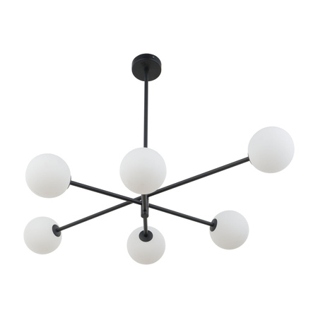 Lampa sufitowa SARIUS Black 6xG9 wysoka