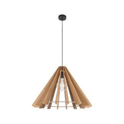 Lampa wisząca ERIS Wood 1xE27 1xE27