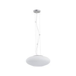 Lampa wisząca Szklana 4xE27 biały mat 44cm