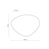 Tk Lighting STONE SABIA kinkiet 3xG9
