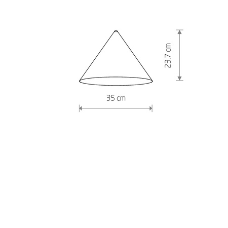 Nowodvorski Klosz czarny CAMELEON ZENITH M 