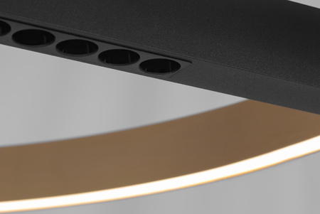 Elegancka lampa wisząca z okręgiem 60 cm, LED K-8233 z serii METIS