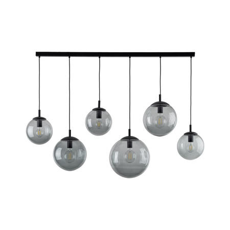 Lampa wisząca ESME Graphite 6xE27 listwa