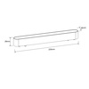 Reflektor Magnetic Slim Lumo 12W LED 4000K czarny