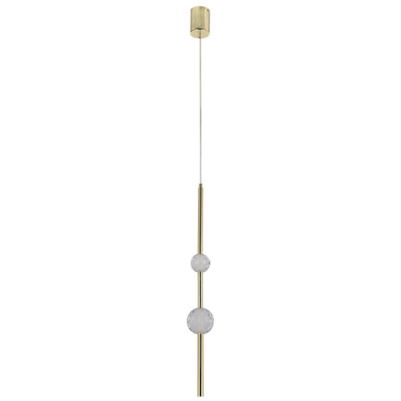 Lampa wisząca Vaku LED 4000K złota