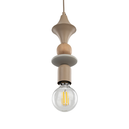 TOWER SABIA WOOD 1XE27