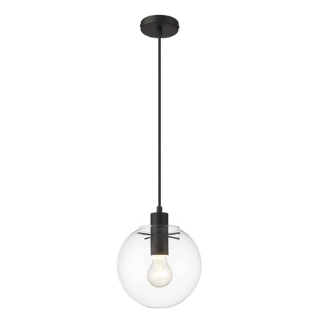 Puerto lampa wisząca mała czarna LP-004/1P S BK