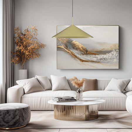 Lampa wisząca CAPITAL ZŁOTY 1XGX53