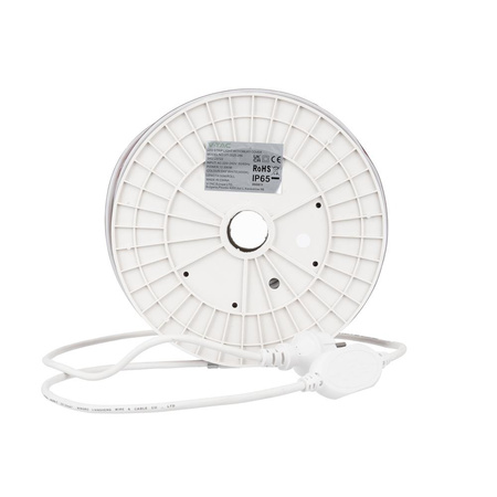 Taśma LED 230V V-TAC Bezpunktowa COB 286LED/m 12,5W/m Rolka 50mb VT-2025 286-50M 6500K 1100lm