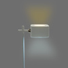 Lampka Biurkowa V-TAC 4w1 35cm Kinkiet Klips Latarka 3W LED CCT Biała 