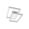 Plafon lampa LED Galaxis Polaris 45W 42x30x6 cm biały prostokątny + pilot	