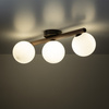 	Lampa sufitowa ESTERA WOOD Orzech 3xG9