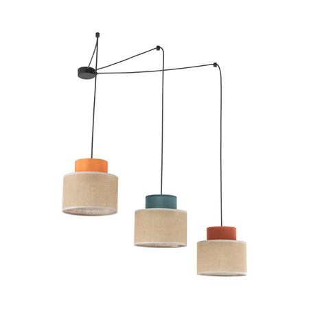 Lampa wisząca Duo JUTA Mix 3xE27