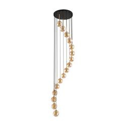 Lampa wisząca AURORA Gold 16xG9